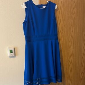 Calvin Klein Royal Blue Sleeveless Dress